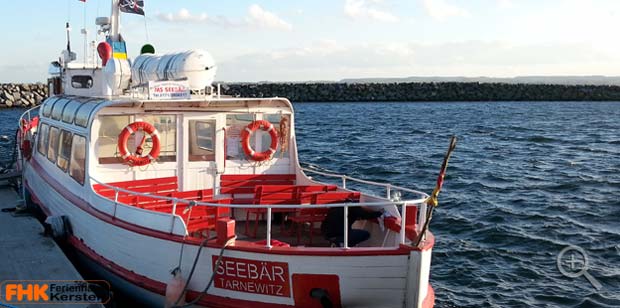 Die MS Seebär in Tarnewitz / Boltenhagen.